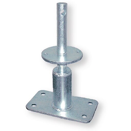Stützenfuss D auf Beton höhenverstellbar